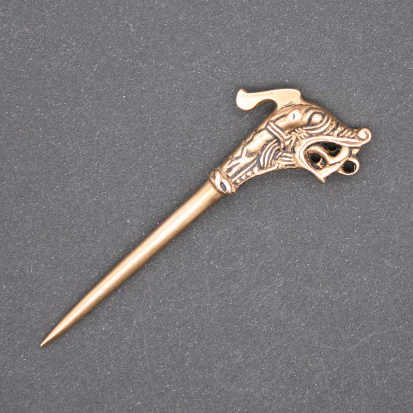 Wikinger Drachennadel klein Bronze 0603