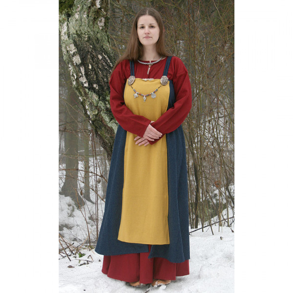 Wikinger Schürzenkleid dunkelblau 1796